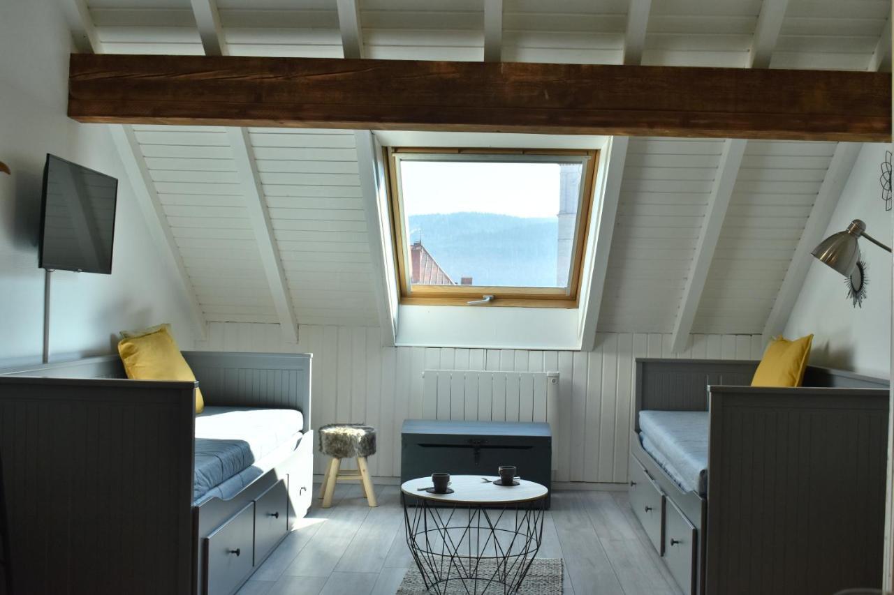 Charmant Studio, Le Petit Gris Des Montagnes Mouthe Eksteriør bilde